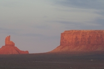 Sunset at Monument Valley 