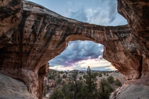 Sunset at one of the coolest arches Ive found in Southern Utah 