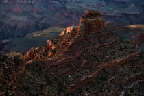 Sunset at Ooh Aah Point Grand Canyon USA -- 