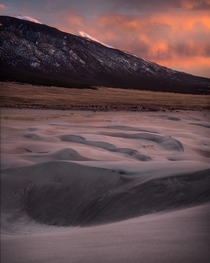 Sunset at The Great Sand Dunes National Park 