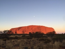Sunset at Uluru Australia OC x