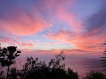 Sunset from Promthep Cape in Phuket Thailand