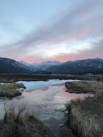 Sunset in Colorado 