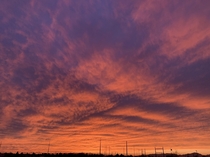 Sunset in El Paso TX
