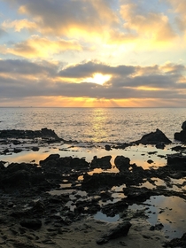 Sunset in Laguna Beach CA 