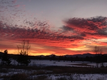 Sunset in Northern Vermont oc