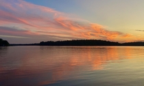 Sunset in Nova Scotia Canada 