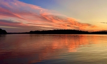 Sunset in Nova Scotia Canada