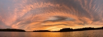 Sunset in Nova Scotia Canada just an hour ago