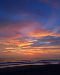 Sunset in Peru