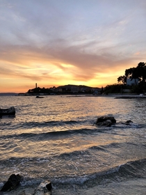 Sunset in Split Croatia 