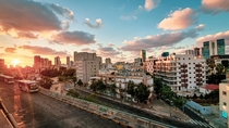 Sunset in Tel Aviv