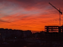 Sunset in Varna Bulgaria 