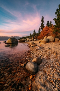 Sunset - Lake Tahoe NV  ig roaddogtravel
