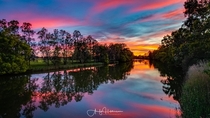 Sunset on Broughton Creek NSW 