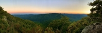 Sunset on Cold Mountain NC 