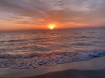 Sunset on Treasure Island Beach Florida 