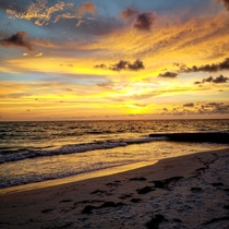 Sunset over Anna Maria Island FL