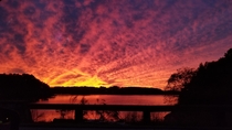 Sunset over Lake Lanier GA  