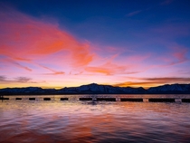Sunset over Lake Tahoe OC