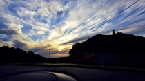 Sunset taken in Los Gatos CA
