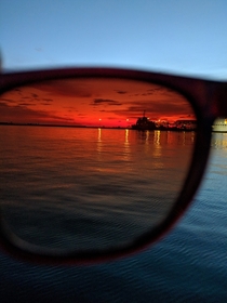 Sunset through my eyes in Key West FL