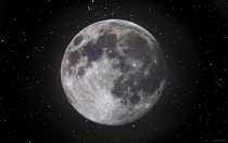 Super Worm Moon  Mineral Moon -- 