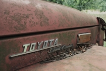 Surprisingly-intact abandoned Toyota we found album in comments 