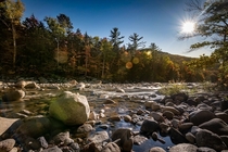 Swift River at White Mountains National Forest 