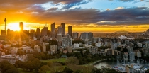 Sydney Harbour Sunset Australia 