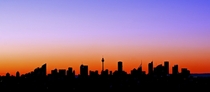 Sydney Skyline by rosiebondi on Flickr 