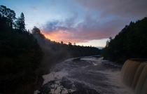 Tahquamenon Falls at sunrise back in August 