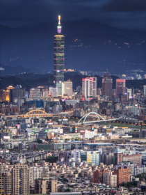 Taipei cityscape Taiwan
