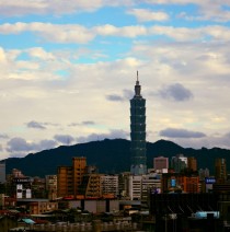Taipei Skyline my view this afternoon OC 