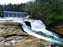 Taken yesterday while backpacking with not a soul in sight DeSoto Falls Mentone Al 