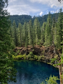 Tamolitch Falls Blue Pool Oregon 