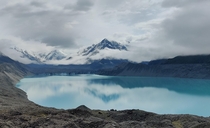 Tasman Valley Glaciers Mount Cook New Zealand 