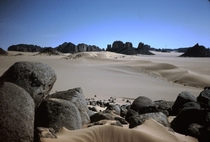 Tassili nAjjer Algerian section of the Sahara Desert