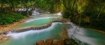 Tat Kuang Si Waterfalls Laos 