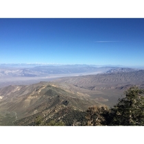 Telescope Peak summit in Death Valley National Park CA 