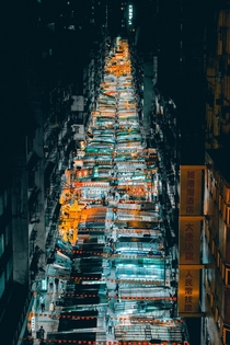 Temple Street Market Hong Kong