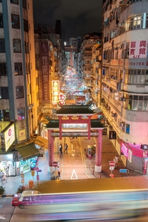Temple Street Night Market  Hong Kong  X-Pro    