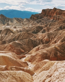 Terrain at Zabriskie Point Death Valley NP CA USA x  IG arjunlalb