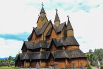 th century Heddal Stave Church is Norways largest stave church