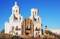 th Century Mission San Xavier Del Bac Tucson Arizona USA - 