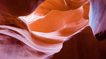 That famous slot canyon lower in Arizona  Went out of season had a tour with just two of us