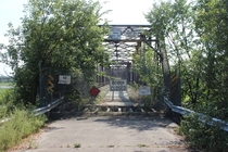 The abandoned Cedar Avenue Bridge Eagan MN 
