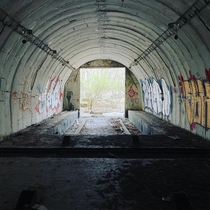 The abandoned military missile base