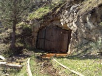 The abandoned Oregon King Mine 