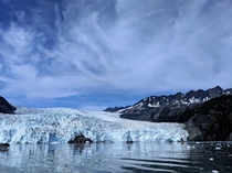 The Aialik Glacier Kenai Fjords National Park Alaska 